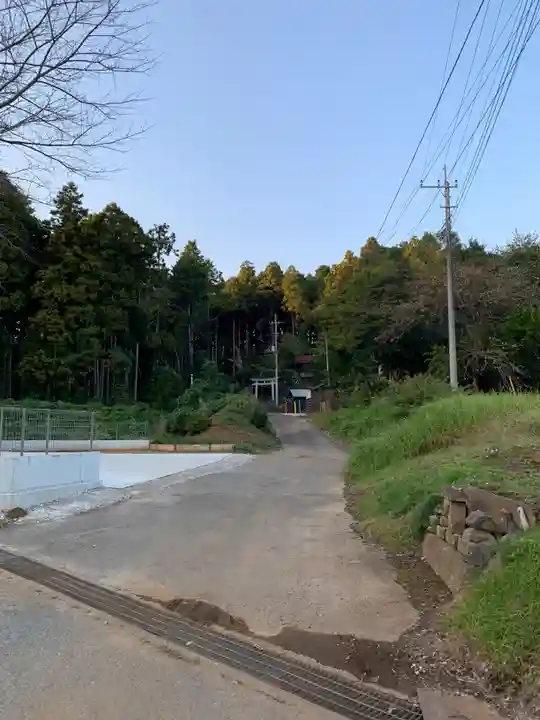 八幡神社の周辺