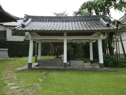 上宮寺の手水舎