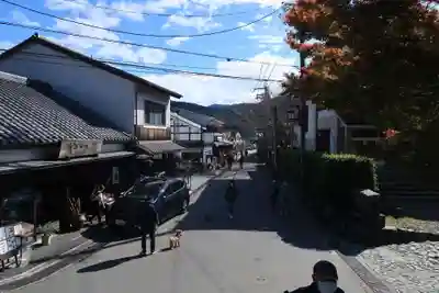 金峯山寺の周辺