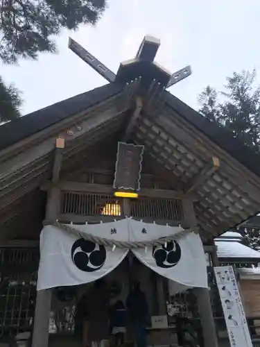 大谷地神社の本殿