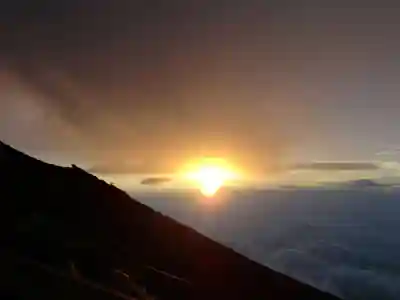 富士山頂上浅間大社奥宮(静岡県)