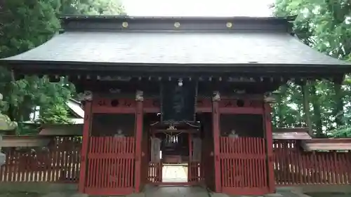 都々古別神社(八槻)の山門・神門