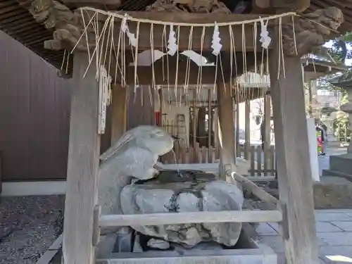 調神社の手水舎