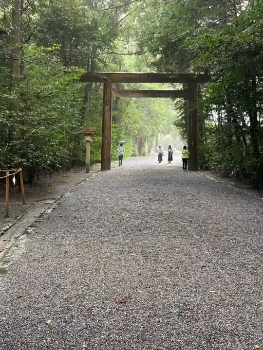 伊勢神宮外宮(豊受大神宮)の鳥居