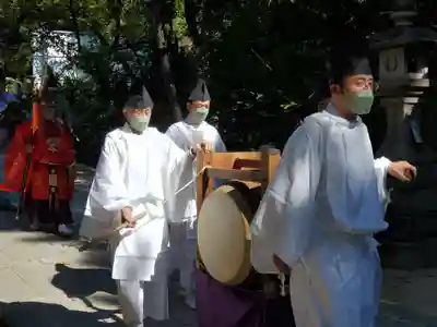 弓弦羽神社のお祭り