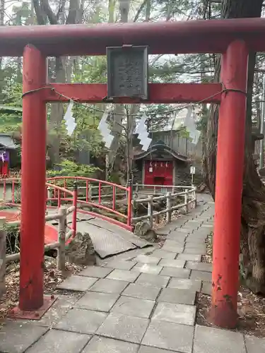 白石神社の鳥居