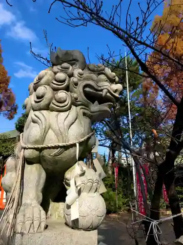 大津神社の狛犬