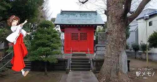 三谷稲荷神社の本殿・本堂