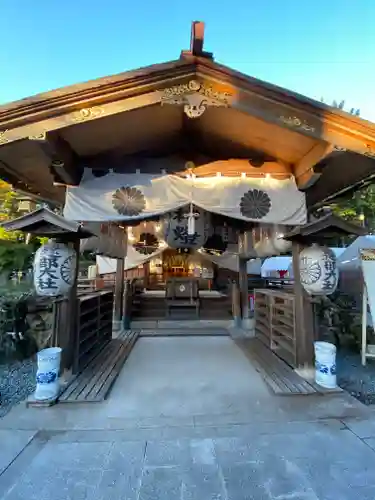 建部大社の本殿・本堂