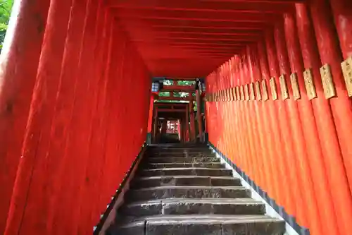 太皷谷稲成神社の鳥居