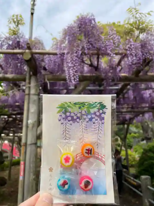 亀戸天神社の授与品その他