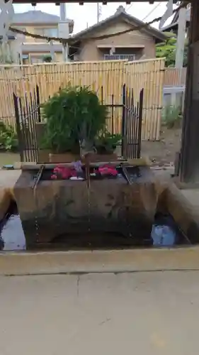 石刀神社の手水舎