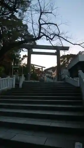 伊勢山皇大神宮の鳥居