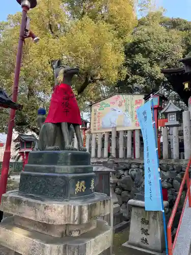 瓢箪山稲荷神社の狛犬