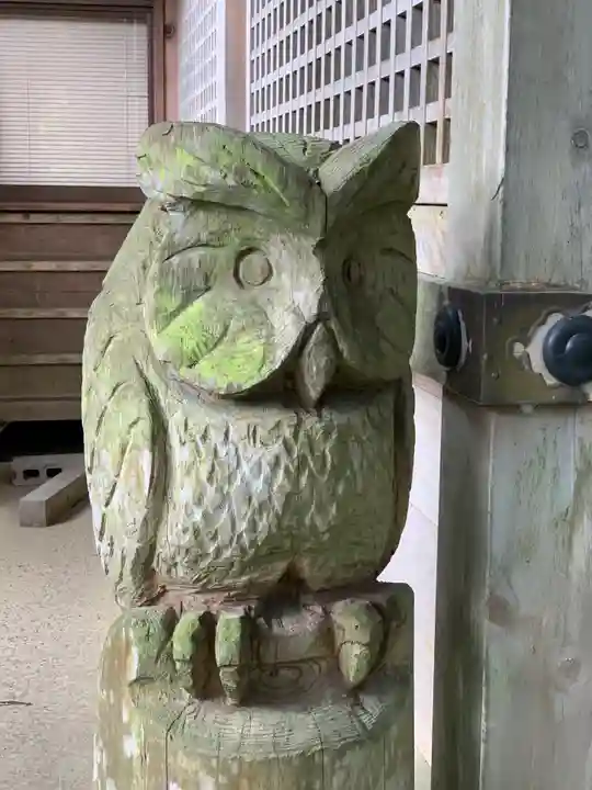 荒立神社の狛犬