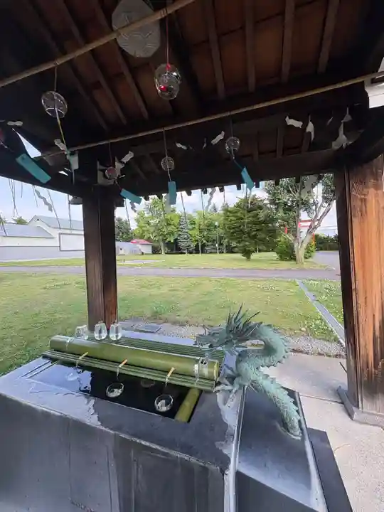 美瑛神社の手水舎