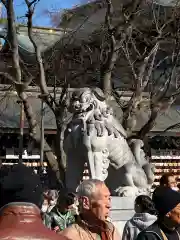 寒川神社の狛犬