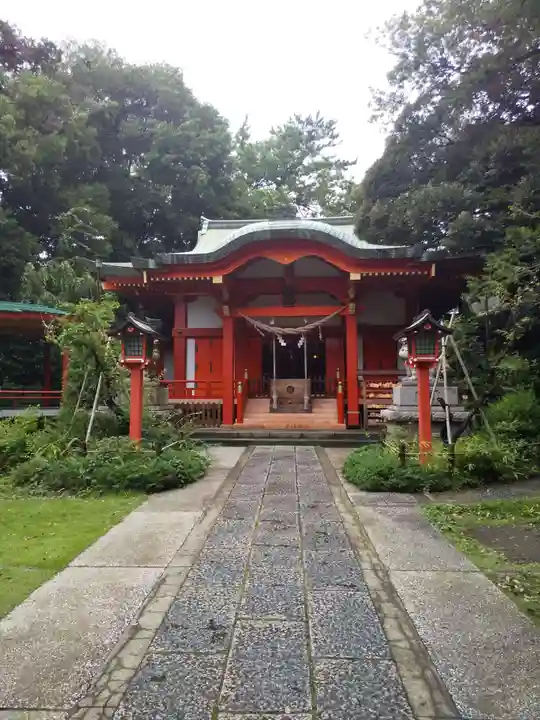 自由が丘熊野神社の本殿・本堂
