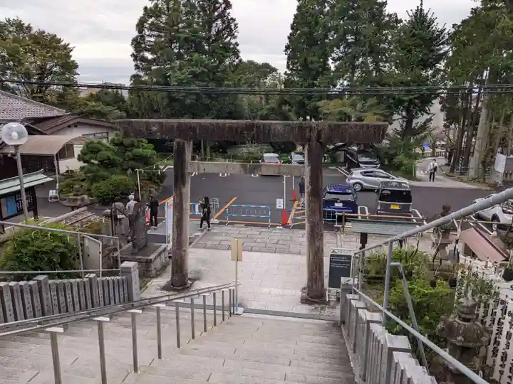 針綱神社の鳥居