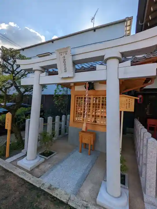 粟嶋堂宗徳寺の鳥居