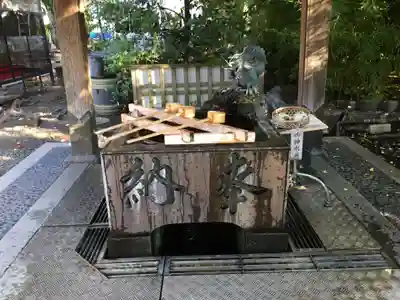 素盞雄神社の手水舎
