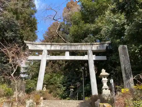 都々古別神社(馬場)の鳥居