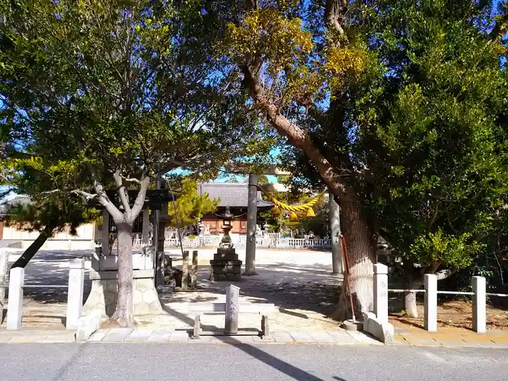 神明社(道場山神明社)の自然