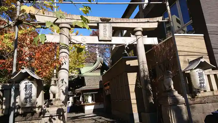 小野照崎神社の鳥居