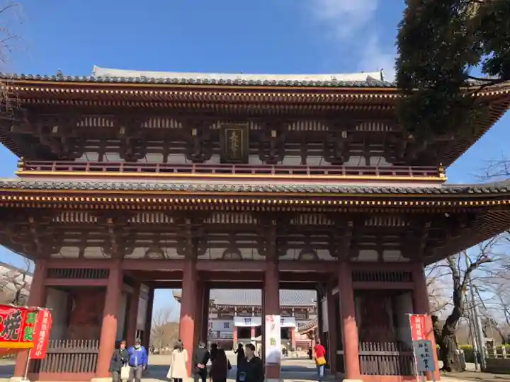 池上本門寺の山門・神門