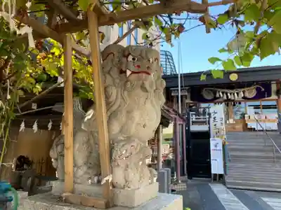 菊名神社の狛犬