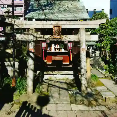 柳森神社の鳥居