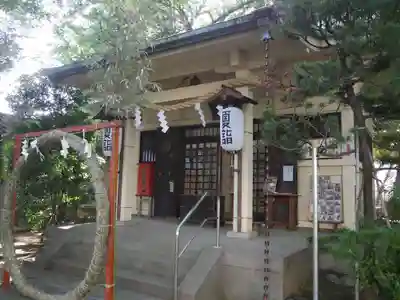 駒込妙義神社の本殿・本堂
