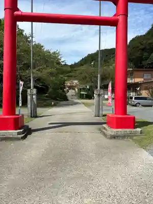 小名浜鹿島神社の鳥居