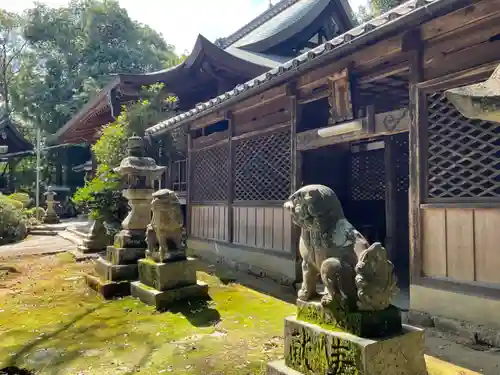 福蔵寺の狛犬