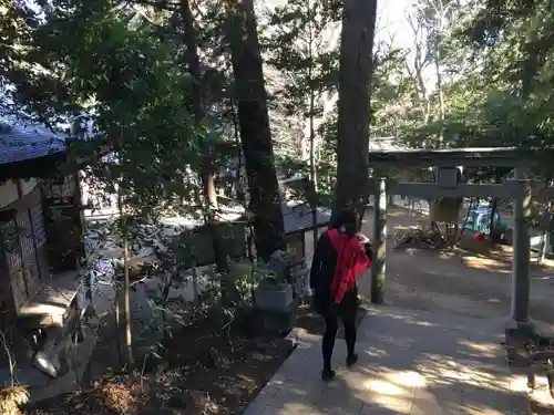 阿夫利神社の鳥居