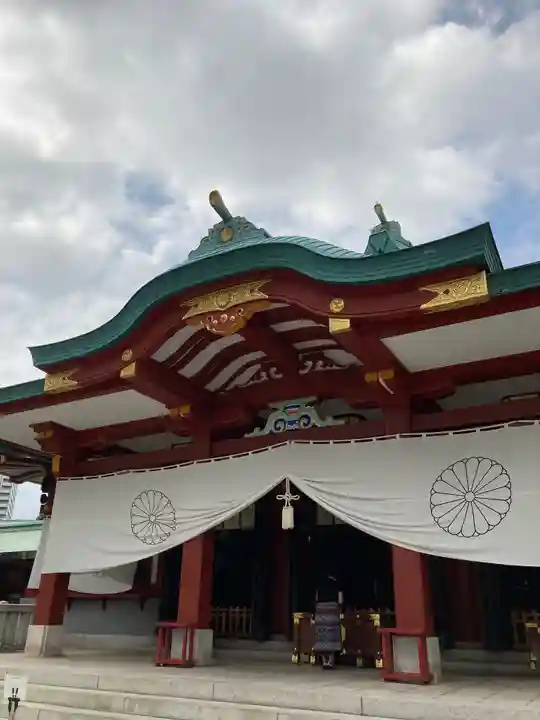 日枝神社の本殿・本堂