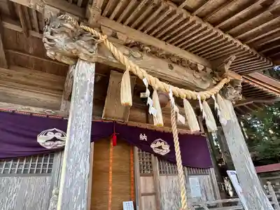 坪沼八幡神社の本殿・本堂