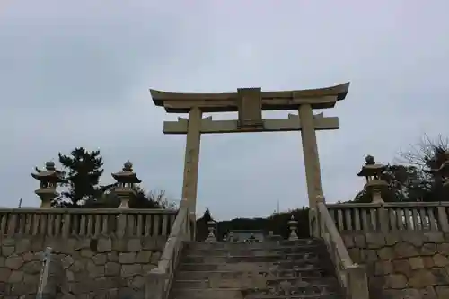 伊和都比売神社の鳥居