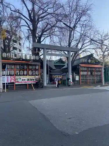 波除神社（波除稲荷神社）の鳥居