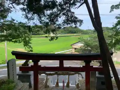 八幡神社の景色