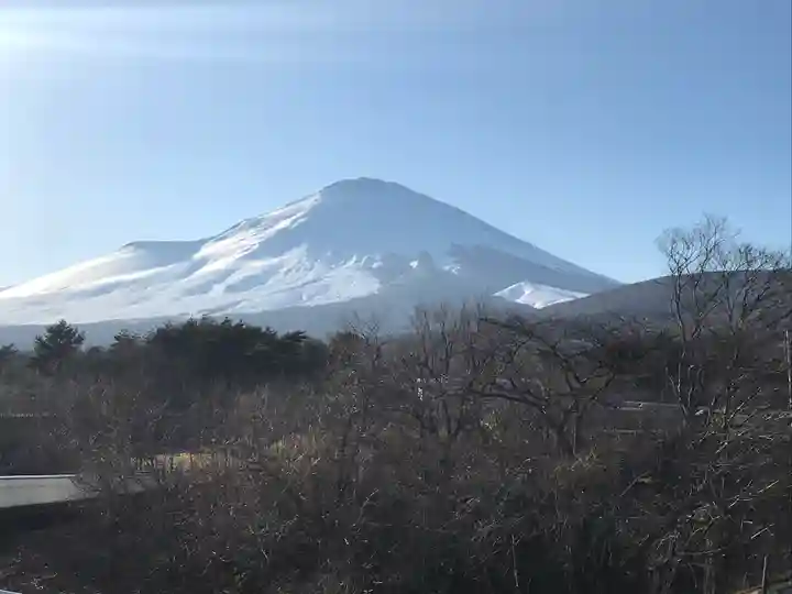 富士山東口本宮 冨士浅間神社の景色