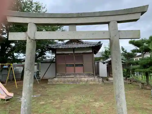 熊野社の鳥居