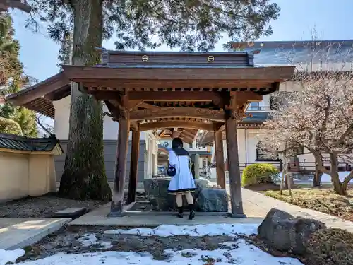 常円寺の手水舎