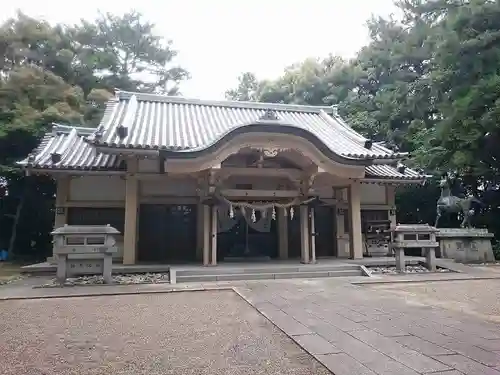 漆部神社の本殿・本堂