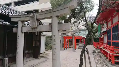 水鏡天満宮の鳥居