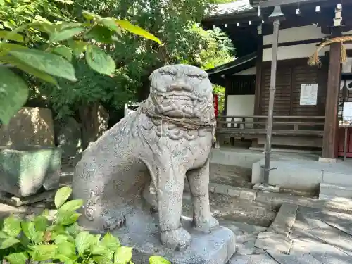 安居神社の狛犬