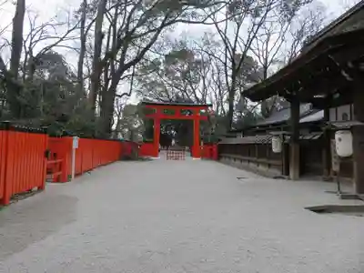 河合神社(鴨川合坐小社宅神社)の鳥居