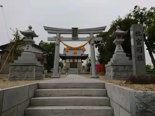 社宮司社（東浅井社宮司社）の鳥居