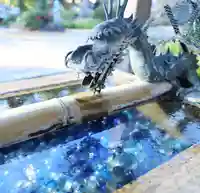 温泉山 安楽寺(四国霊場第六番札所)の手水舎