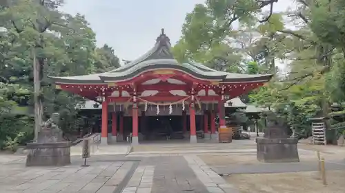 越ヶ谷久伊豆神社の本殿